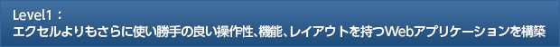 �G�N�Z����������Ɏg������̗ǂ����쐫��@�\����C�A�E�g������Web�A�v���P�[�V�������\�z